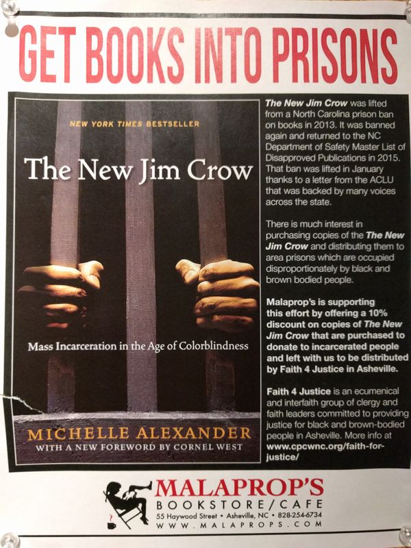New Jim Crow on its way into NC prisons!