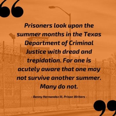 Eastham Prison Officials Refuse to Provide Ice and Water to Prisoners Trapped in Ad-Seg Cells!